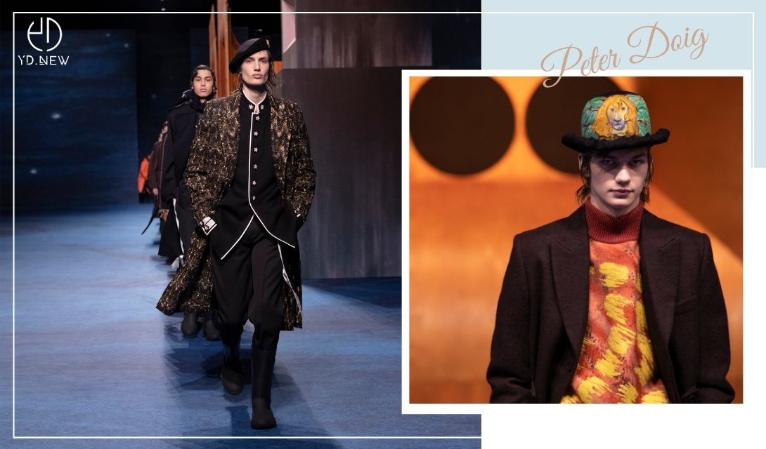 Dior Men的當代繪畫藝術！Peter Doig重現品牌的歷史脈絡？