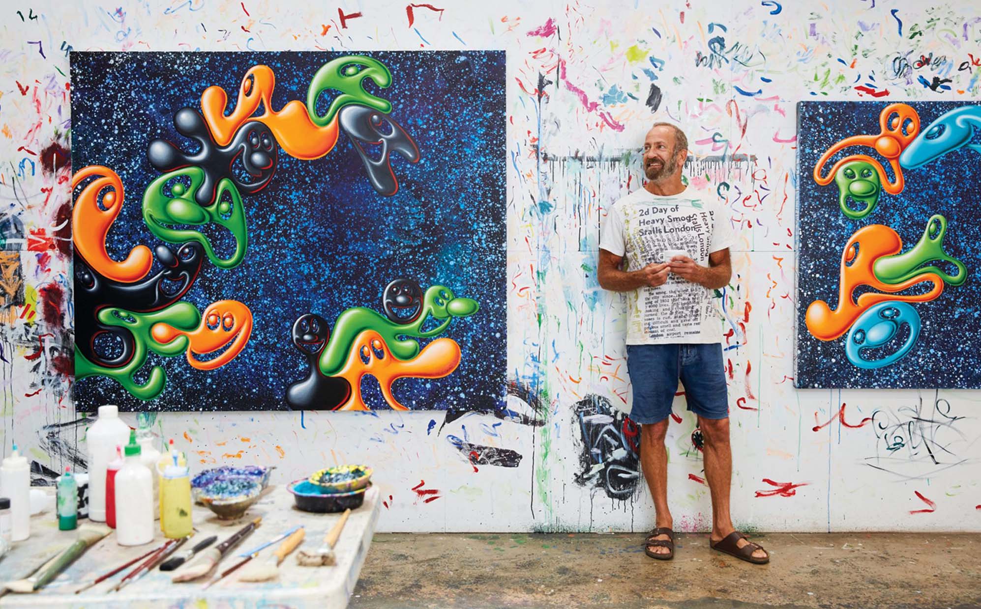 Kenny Scharf的街頭藝術！他是如何描繪繽紛的藝術世界？