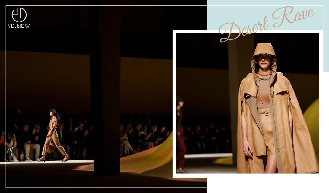 Hermès的「沙漠狂歡」！品牌如何詮釋華麗的夕陽暮色？